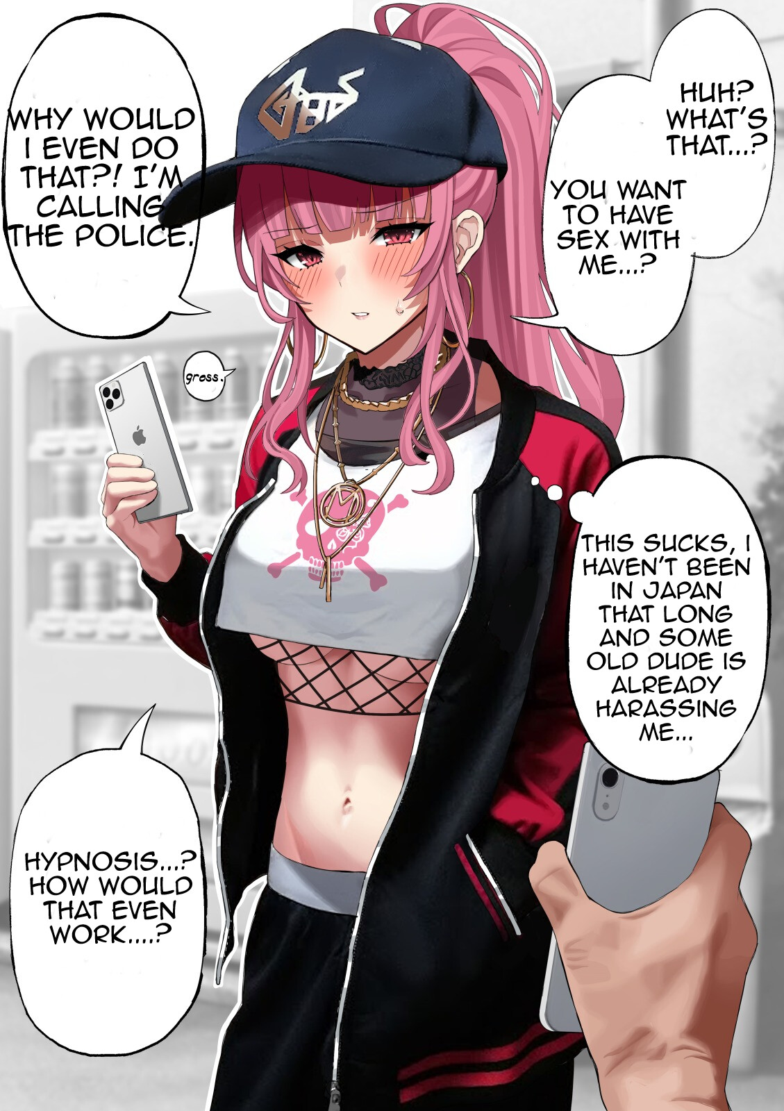 Hentai Manga Comic-Mori Calliope Saimin Sex-Read-1